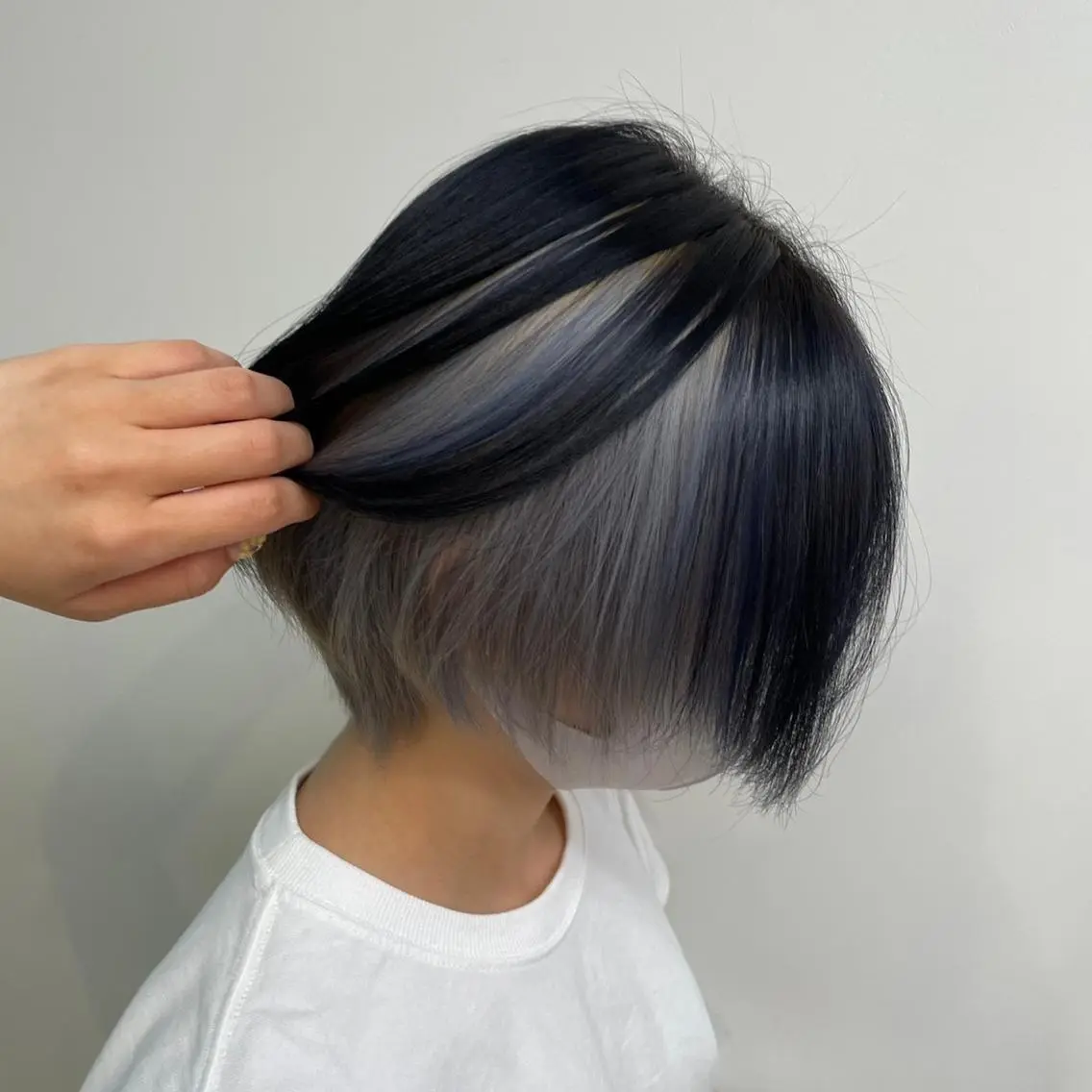 ショート パーマ ヘアアレンジ 💕上野美容師☁ ブリーチ💖サワのヘアスタイル