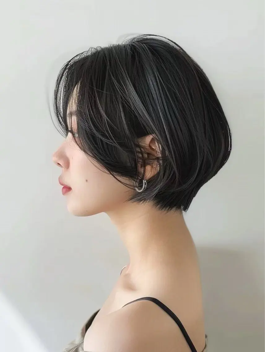 ショート カット ヘアカラー トリートメント Laffin. 喜永のヘアスタイル