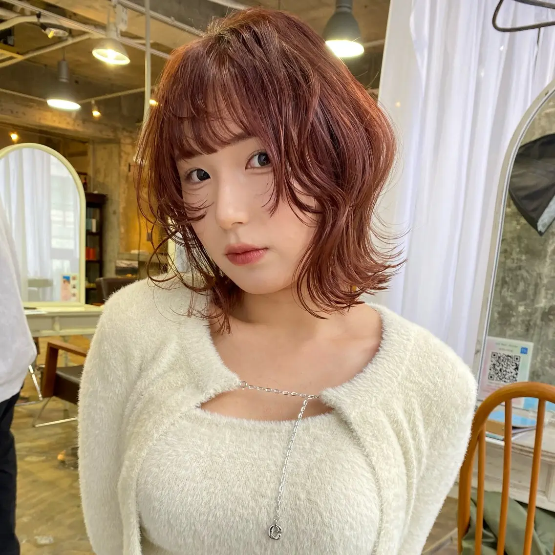 カラー カット ヘアカラー ひな 【pia】のヘアスタイル