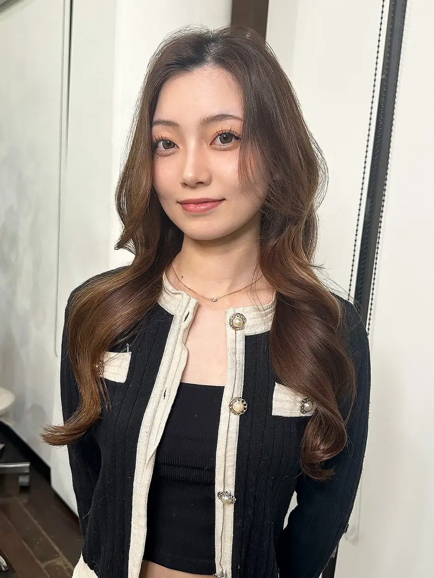 ロング カラー 恒松 雄基のヘアスタイル