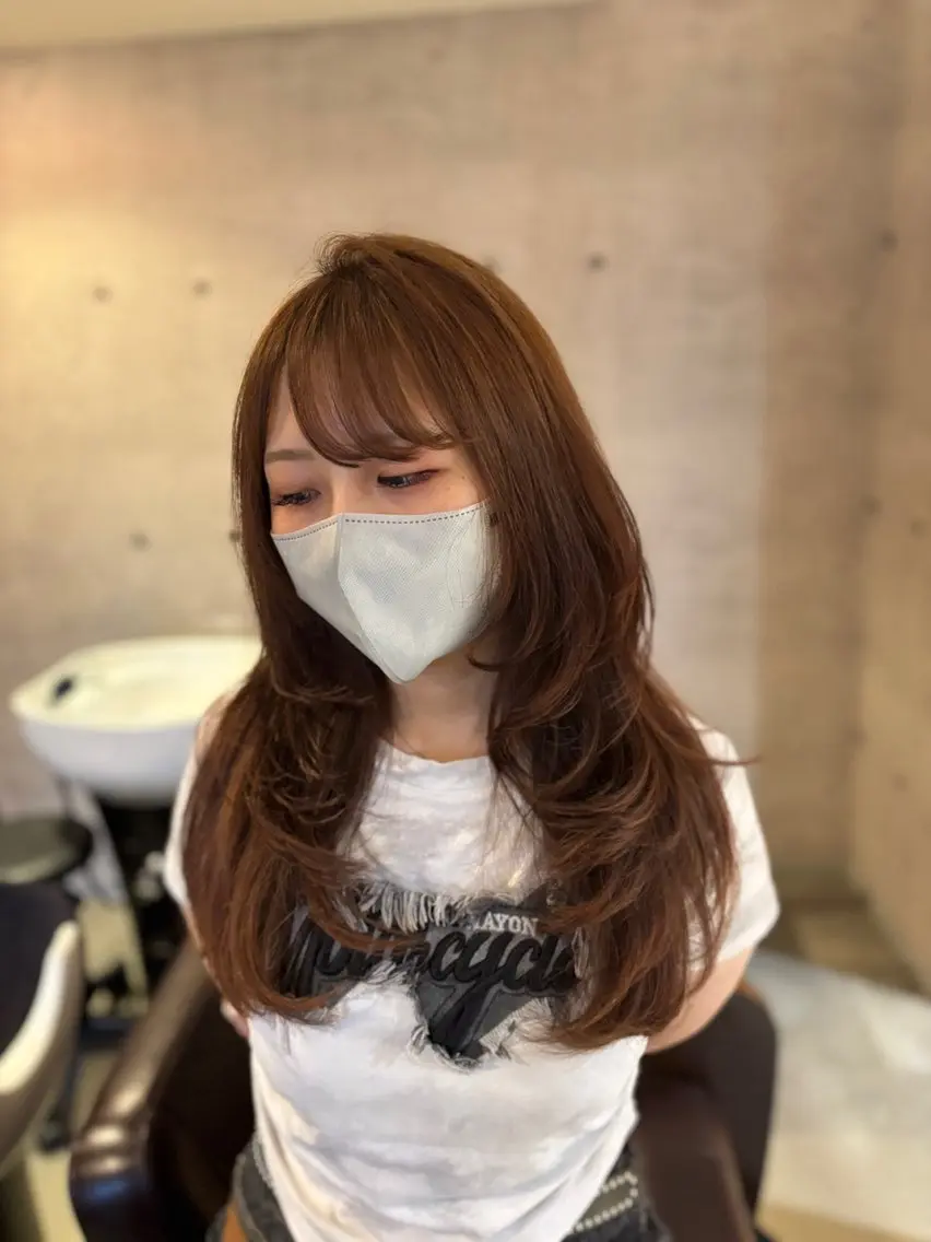 ロング カット Rio/池袋/ レイヤーカットのヘアスタイル
