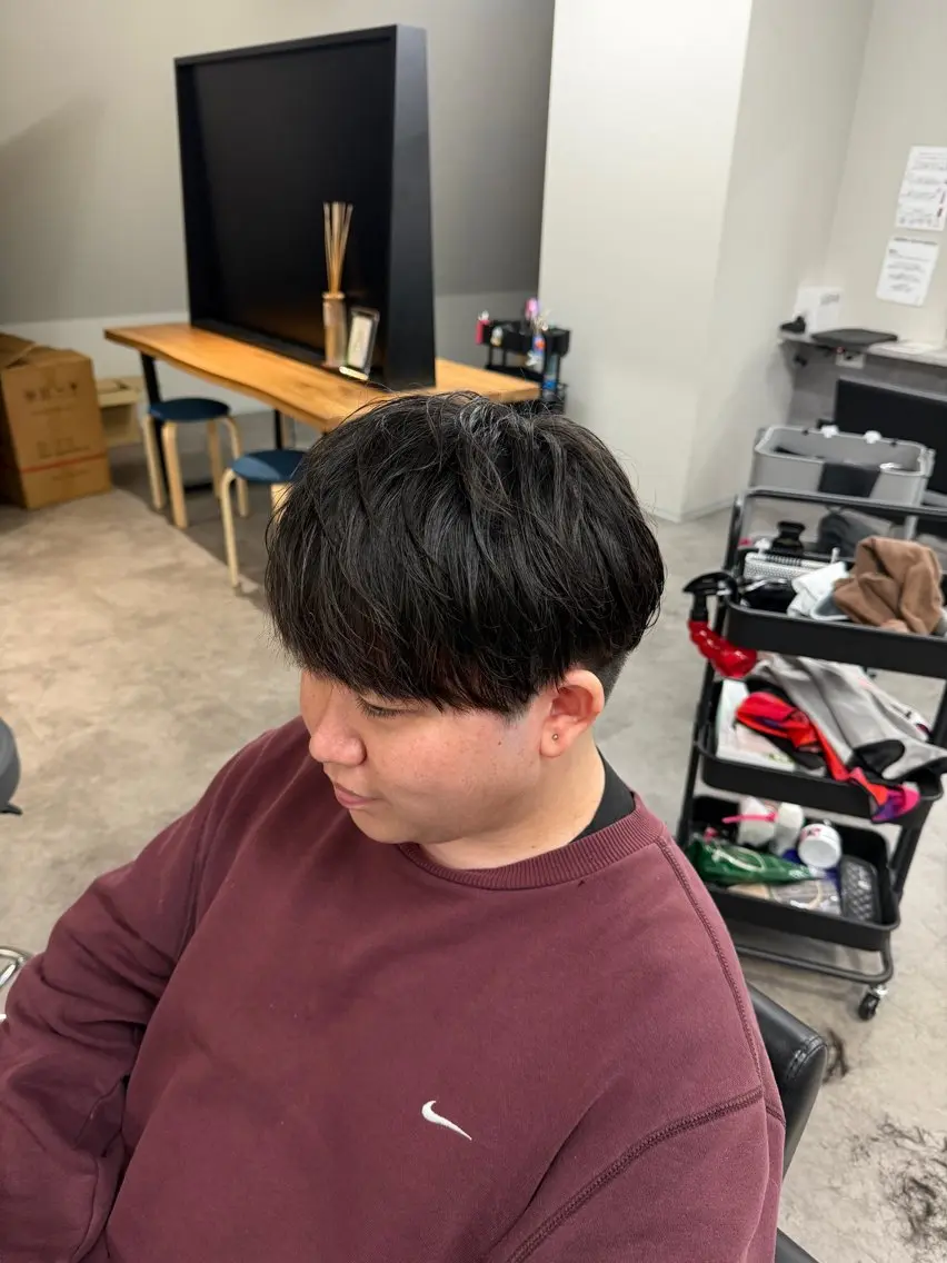 メンズ メンズカラー りゅうたのヘアスタイル
