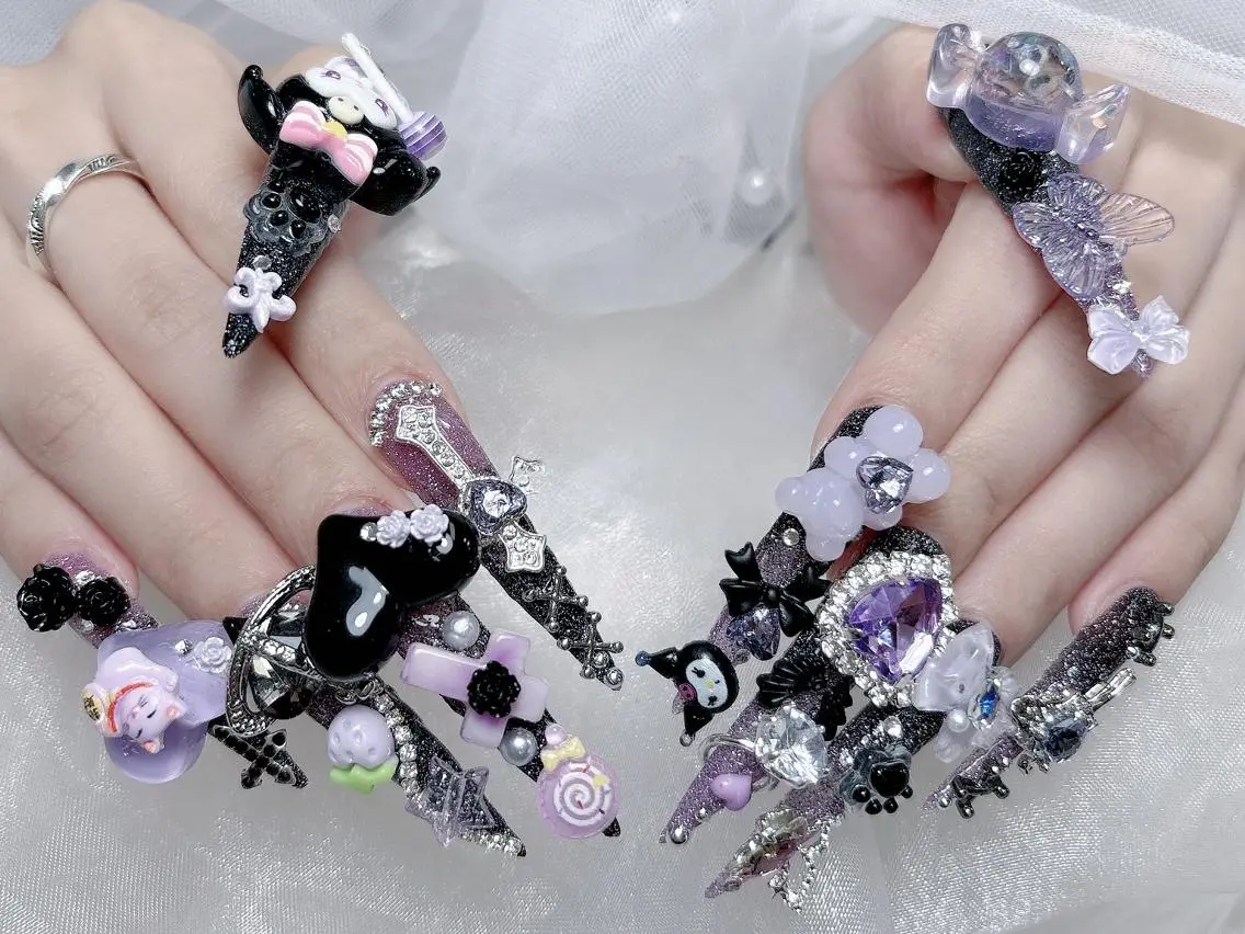 ネイル 成人式 フットネイル ジェルネイル マグネットネイル 大理石ネイル(マーブル) ハンドネイル k.bi nailsalonのネイルデザイン