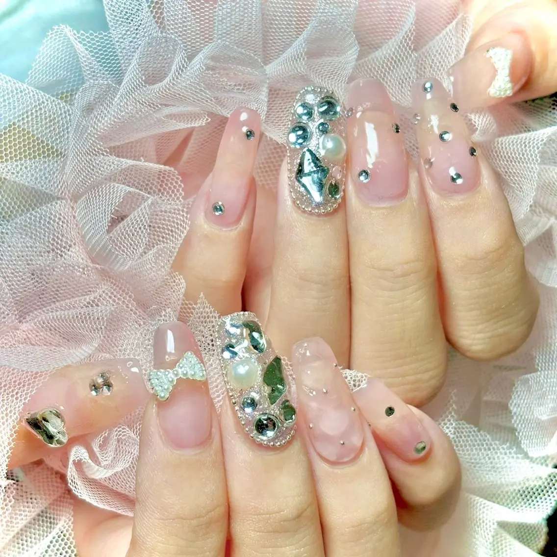 ネイル スカルプネイル miminon 自宅ネイルサロンのネイルデザイン
