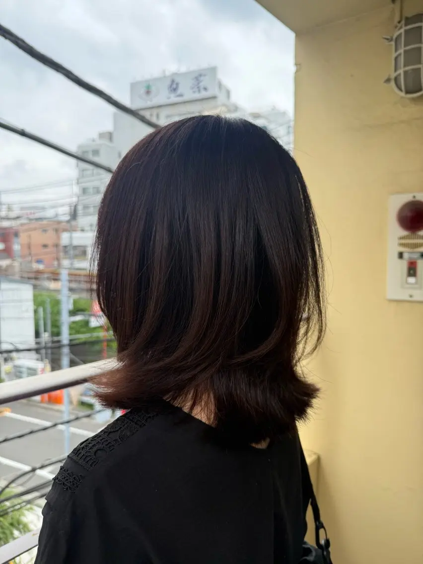ミディアム ku rumiのヘアスタイル