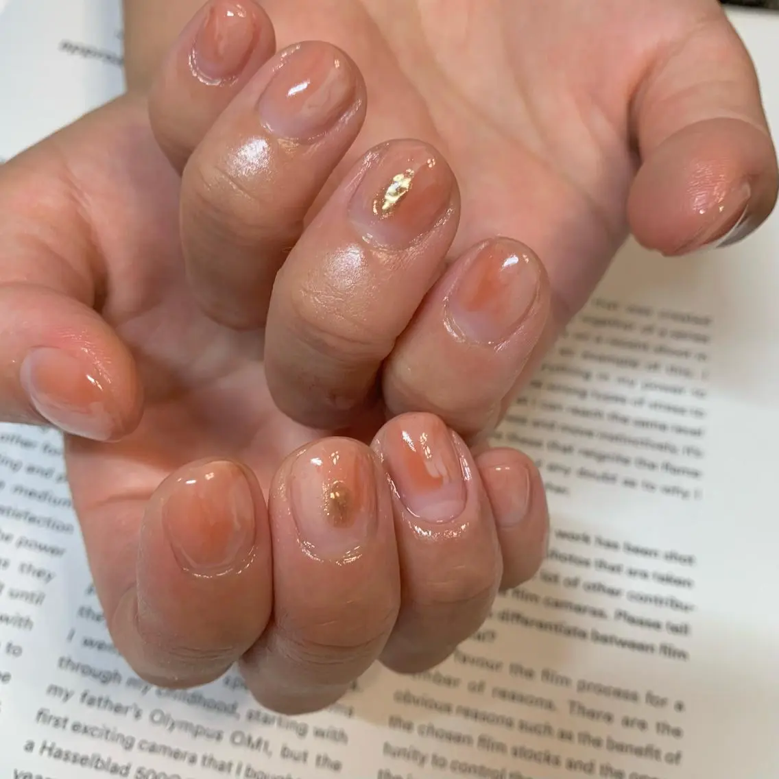 ネイル ミラーネイル cocoro nail salonのネイルデザイン