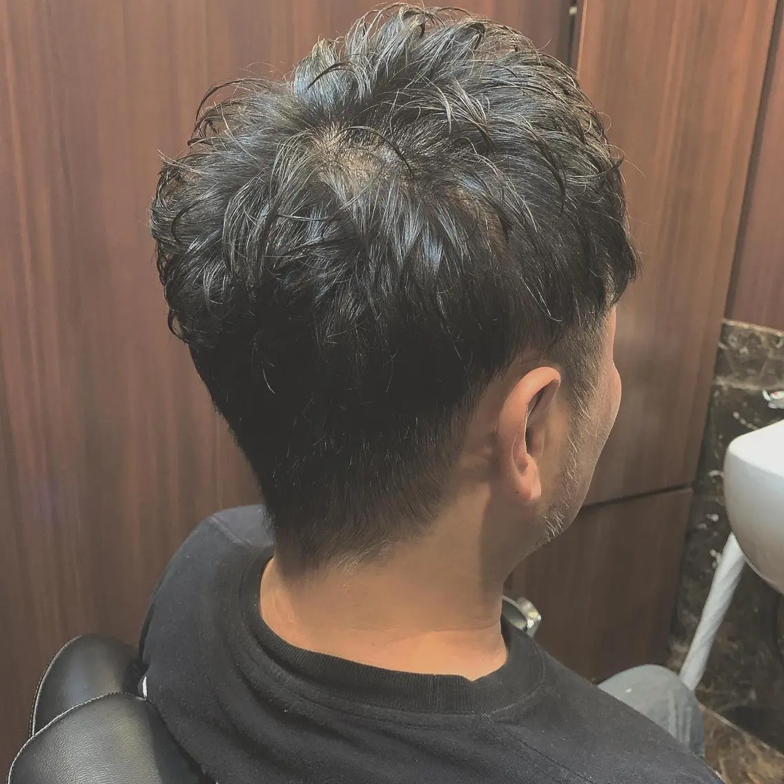 メンズ プレミアムバーバー 草野のヘアスタイル