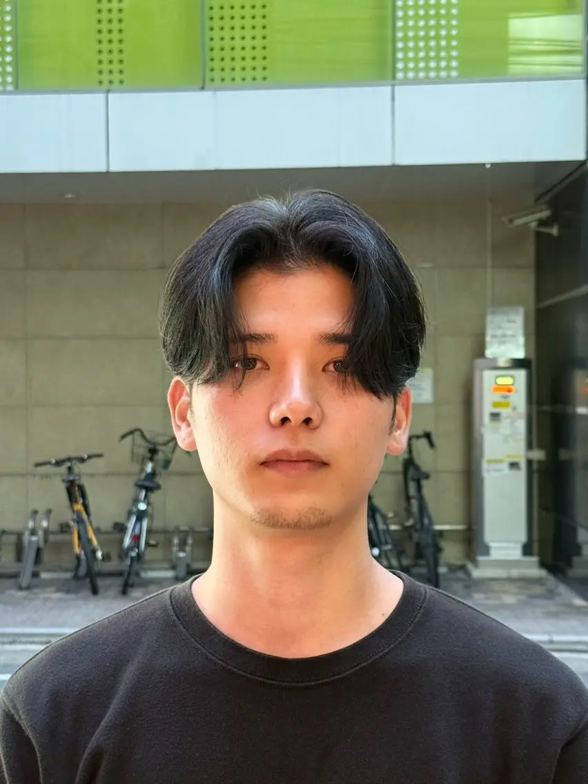 ミディアム メンズ パーマ・カラー特化/ メンズ美容師米田幸平のヘアスタイル
