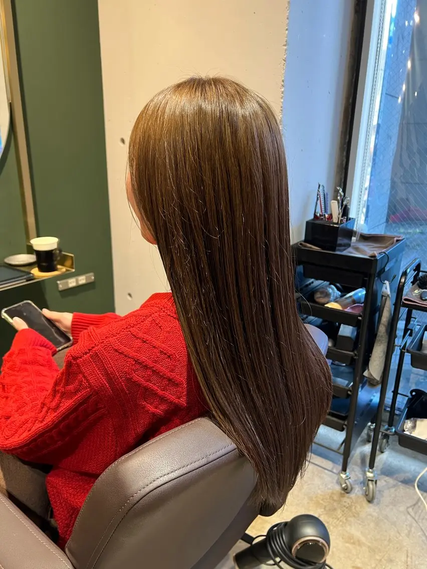 【📍ご新規様限定】カラー + 2ステップトリートメント + ショートスパ5分の写真