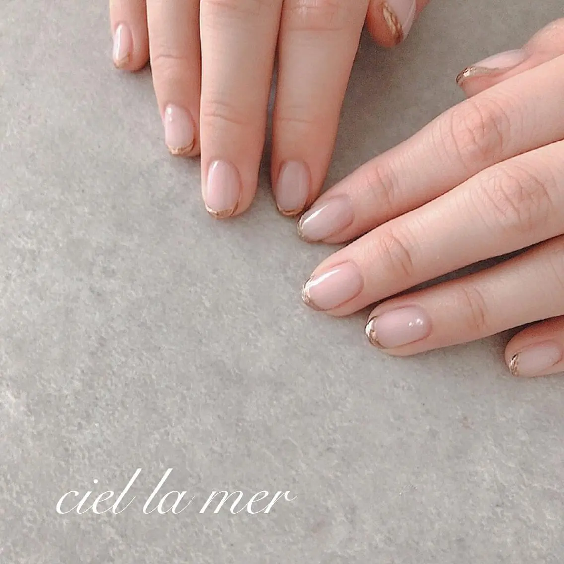 ネイル ハンドネイル フットネイル ciel la merのネイルデザイン