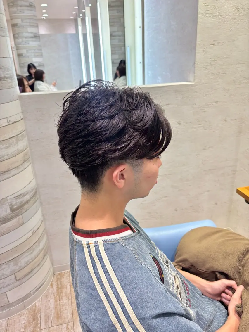 パーマ メンズ カット パーマ メンズカットパーマ/ ヘアセット🎀Amiのヘアスタイル
