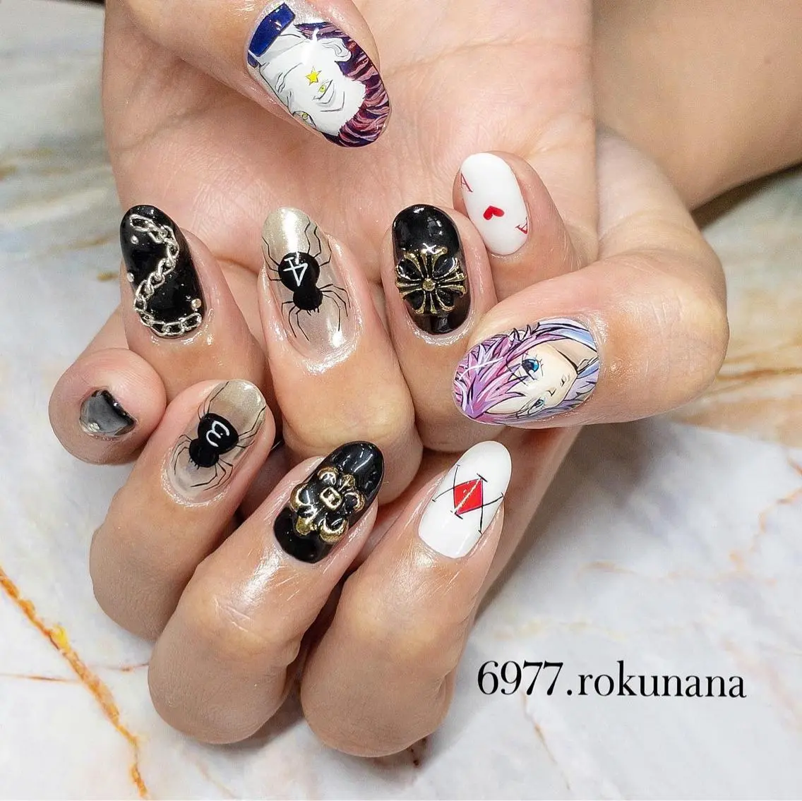 ネイル rokunana 佐野のネイルデザイン