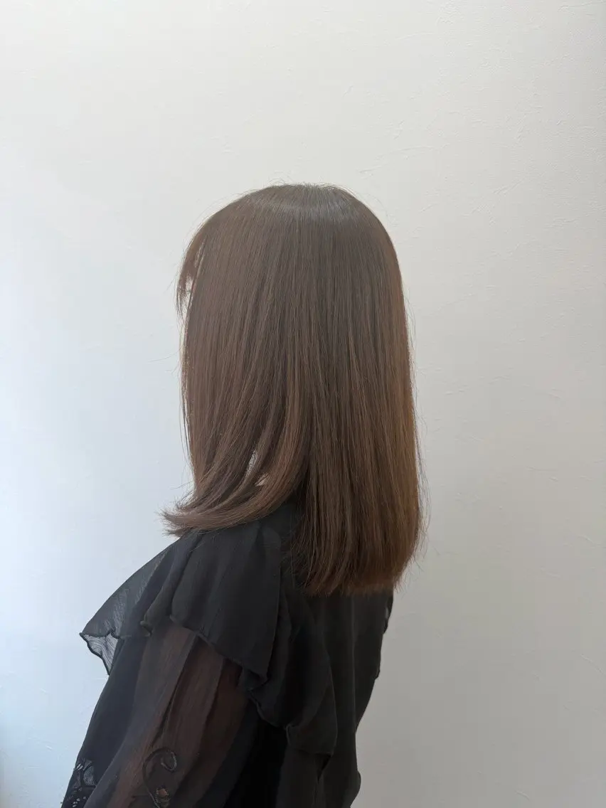 ミディアム カラー あおい 練習モデル無料のヘアスタイル