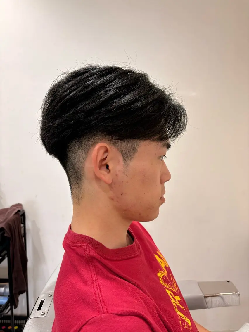 ミディアム 宮田 勇冴のヘアスタイル