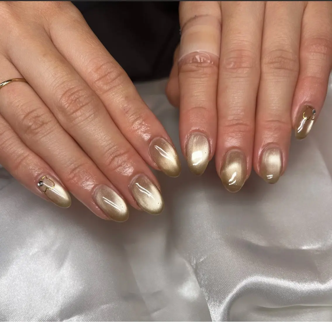 ネイル マグネットネイル ハンドネイル HazeGrass NAILのネイルデザイン