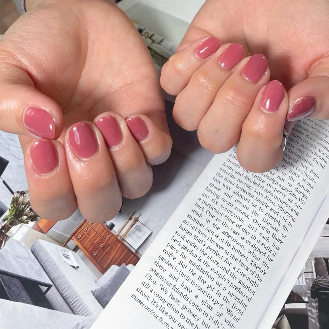 ネイル ワンカラーネイル ハンドネイル Lofinails ちひろのネイルデザイン