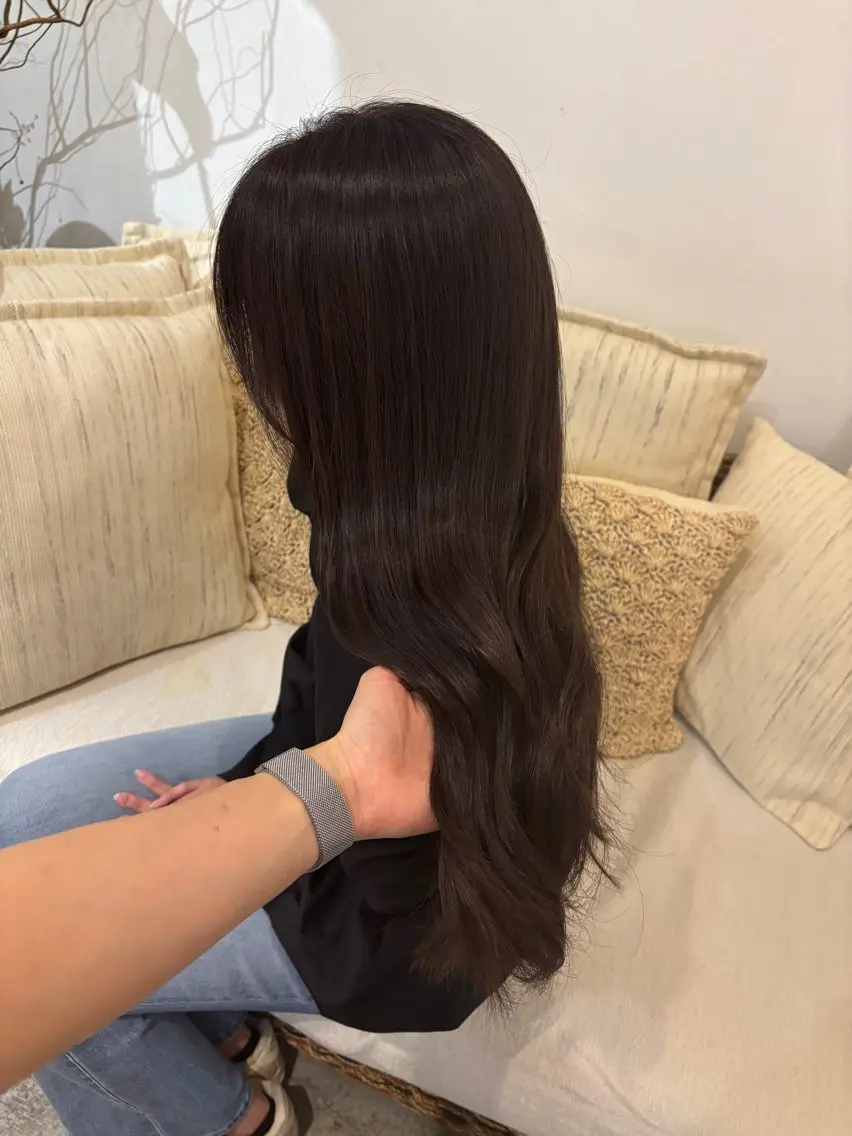 ロング カット ヘアカラー トリートメント ヘッドスパ putri店長 和田鈴采のヘアスタイル