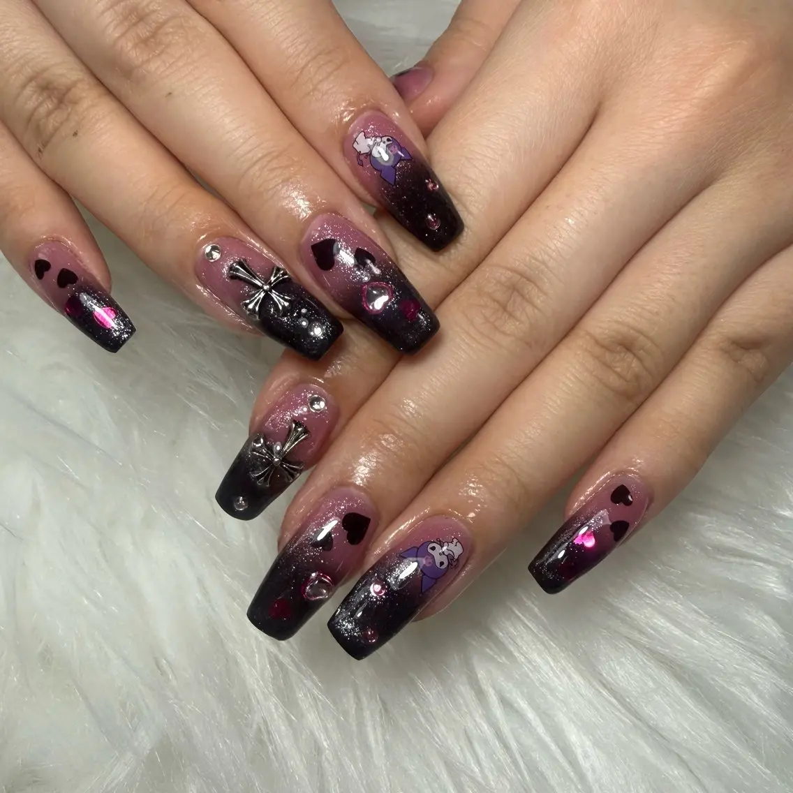 ネイル バレンタイン ハンドネイル L'ino nailのネイルデザイン