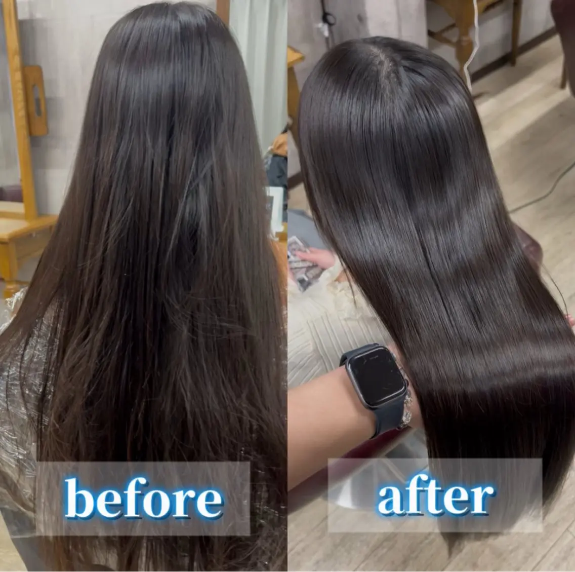 ロング 縮毛矯正 ヘアカラー 縮毛矯正 トリートメント 下野 将大のヘアスタイル