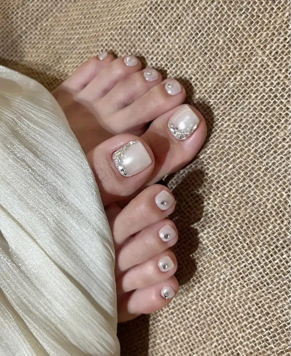 ネイル フットネイル 🎀M nails✨ ビューティーのネイルデザイン