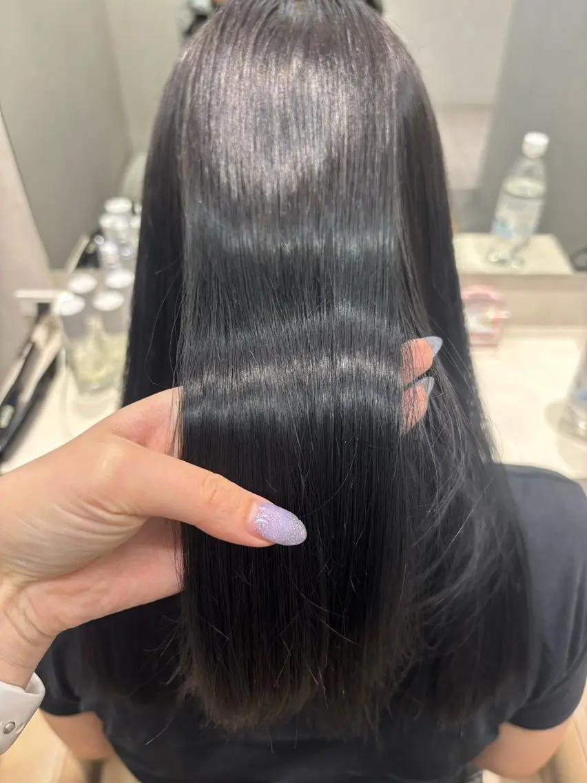 ミディアム カラー パーマ ヘアアレンジ 髪質改善 カット トリートメント ヘッドスパ ヘアセット 押切 響　のヘアスタイル