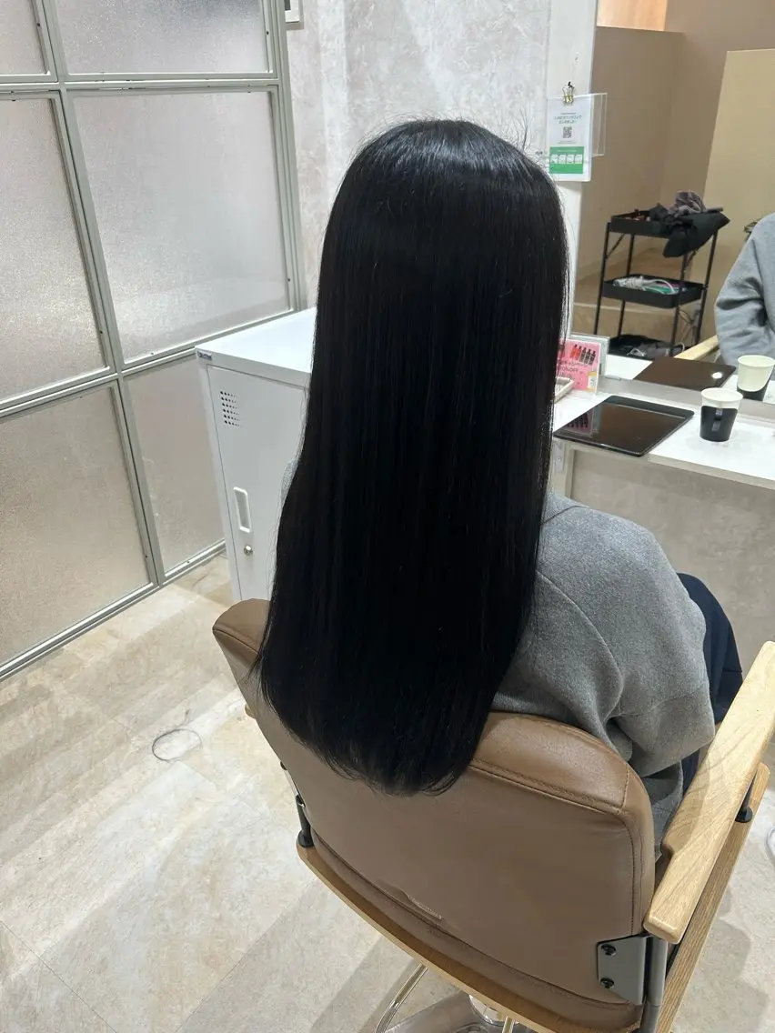 セミロング カット ヘアカラー トリートメント ヘアセット 💙まこと💙艶 カラー(Rico)のヘアスタイル