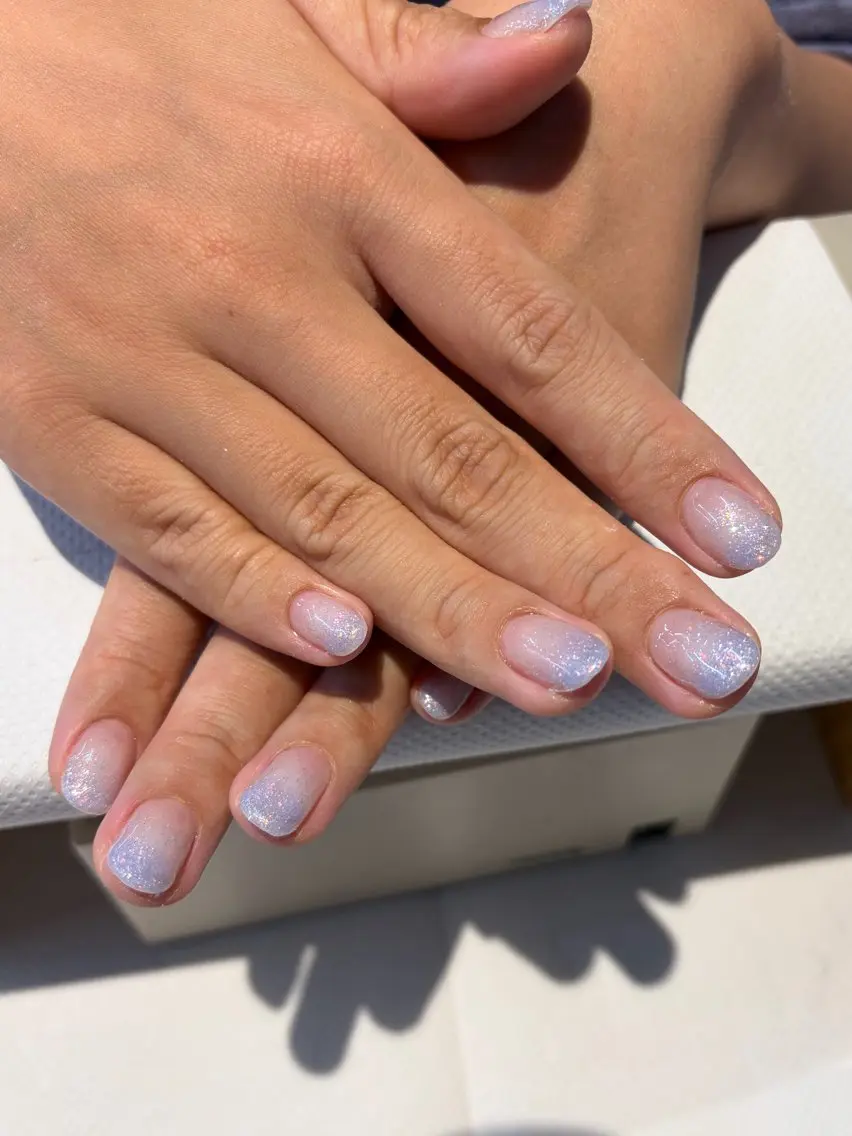 ネイル ラメ(グリッター) ラメグラデーション TRIOS nail/renaのネイルデザイン