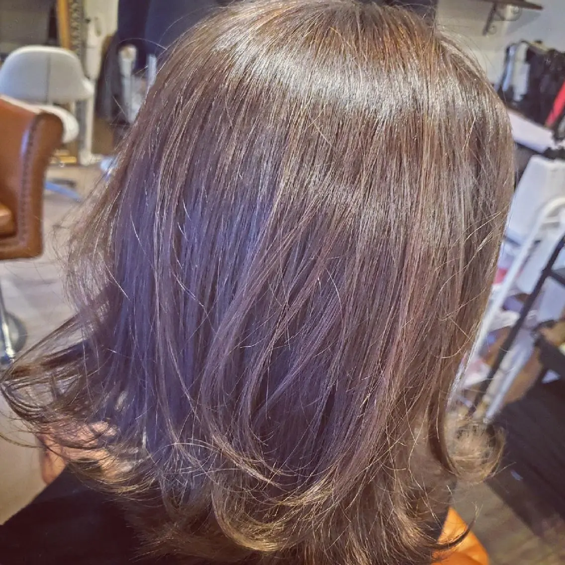 ミディアム カラー アディクシーカラー 外国人風カラー トリートメント カット ヘアカラー トリートメント spa hair ark 富井直美のヘアスタイル