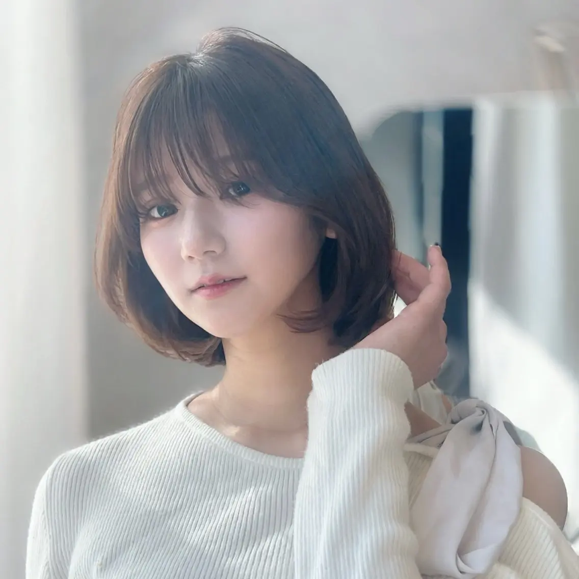 ショート ボブ カット トリートメント 山中 欧輔のヘアスタイル