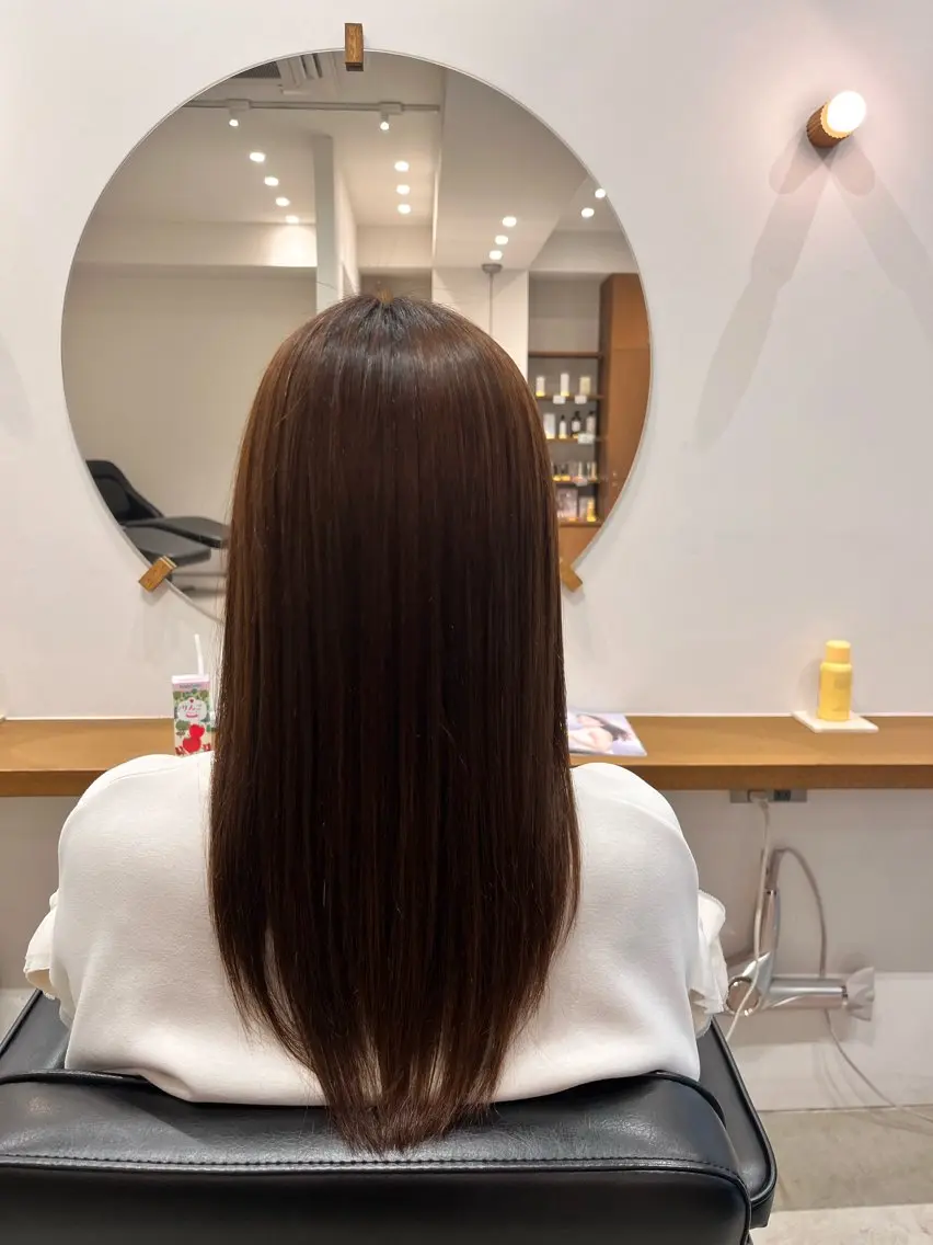 ロング 新徳 りえのヘアスタイル