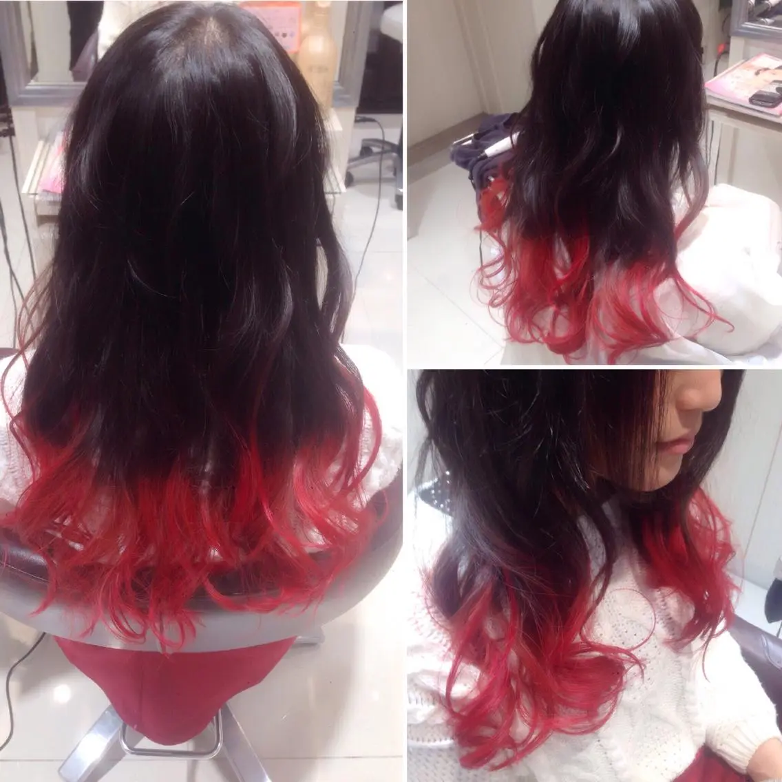 ロング カラー グラデーションカラー ✨艶髪✨透明感✨ 山内大樹のヘアスタイル