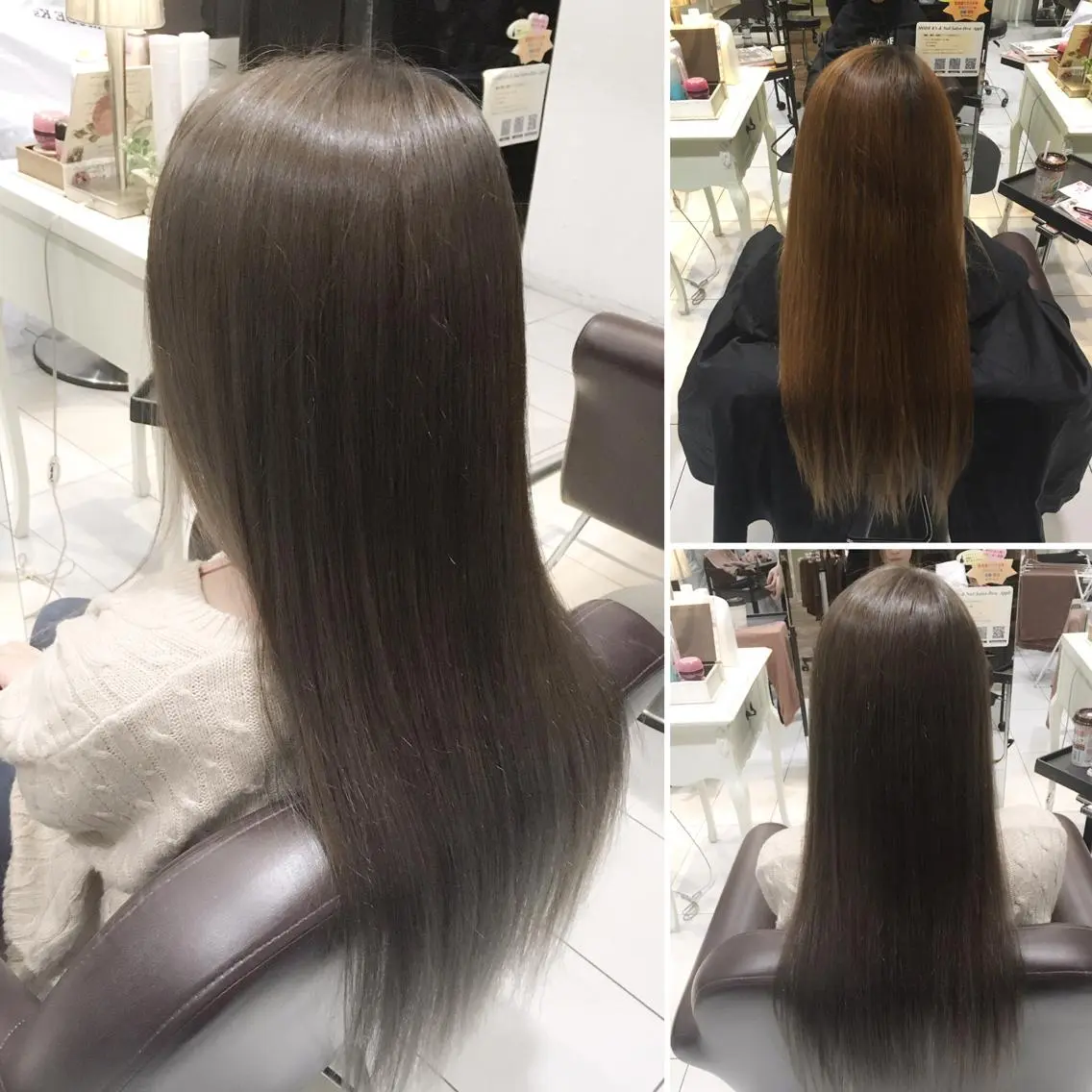 ロング カラー アッシュ 似合わせカット 髪質改善/ 艶髪カラー/益田直幸のヘアスタイル