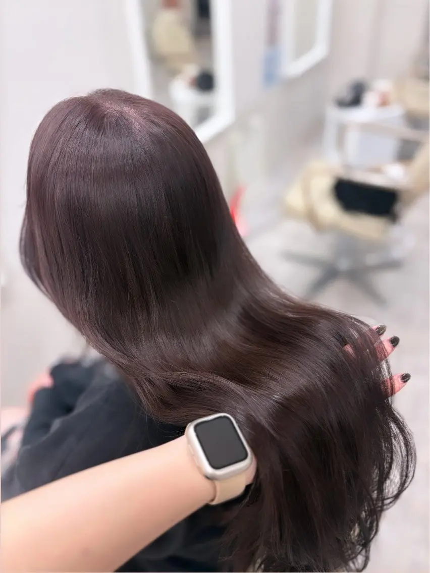 ロング ヘアカラー トリートメント みさき/メンズカット /艶髪ヘアーのヘアスタイル