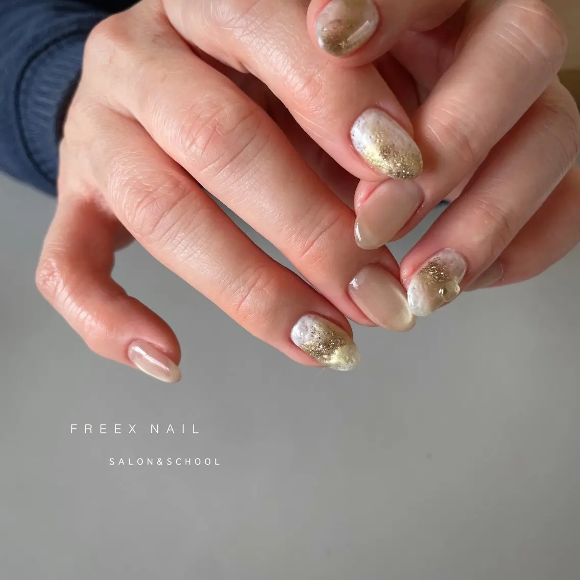ネイル ハンドネイル ハンドケア freex nail /ニュアンス/個性派のネイルデザイン