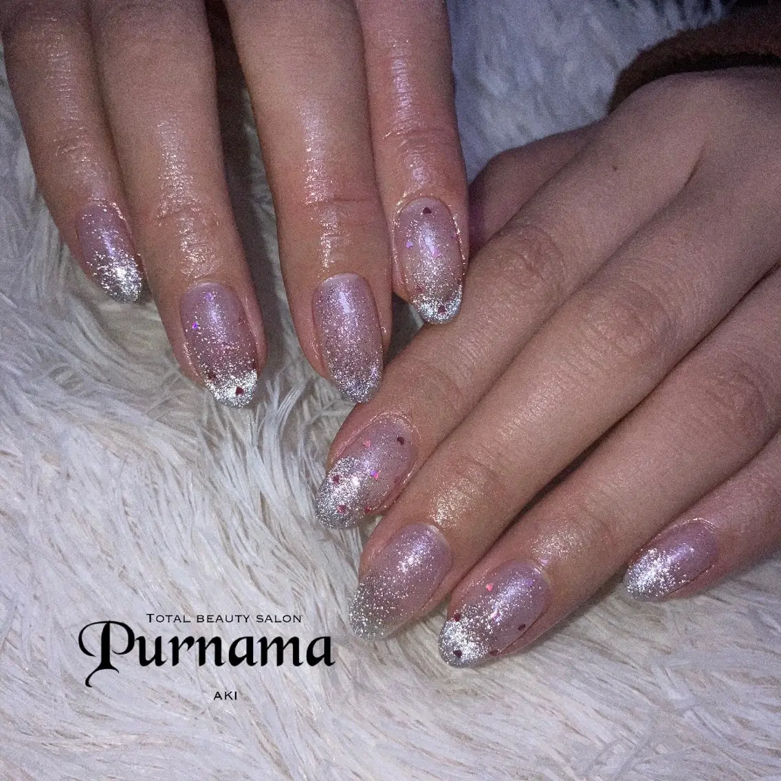 ネイル ハンドネイル Purnama あきのネイルデザイン