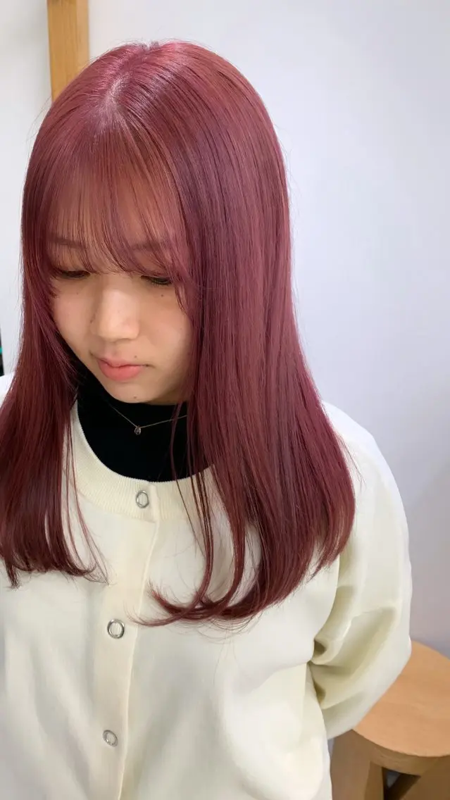 【理想のお色味が手に入る♡】ダメージレスケアブリーチ＋カラーの写真