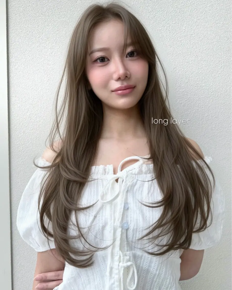 ロング カット 今岡 凜也のヘアスタイル