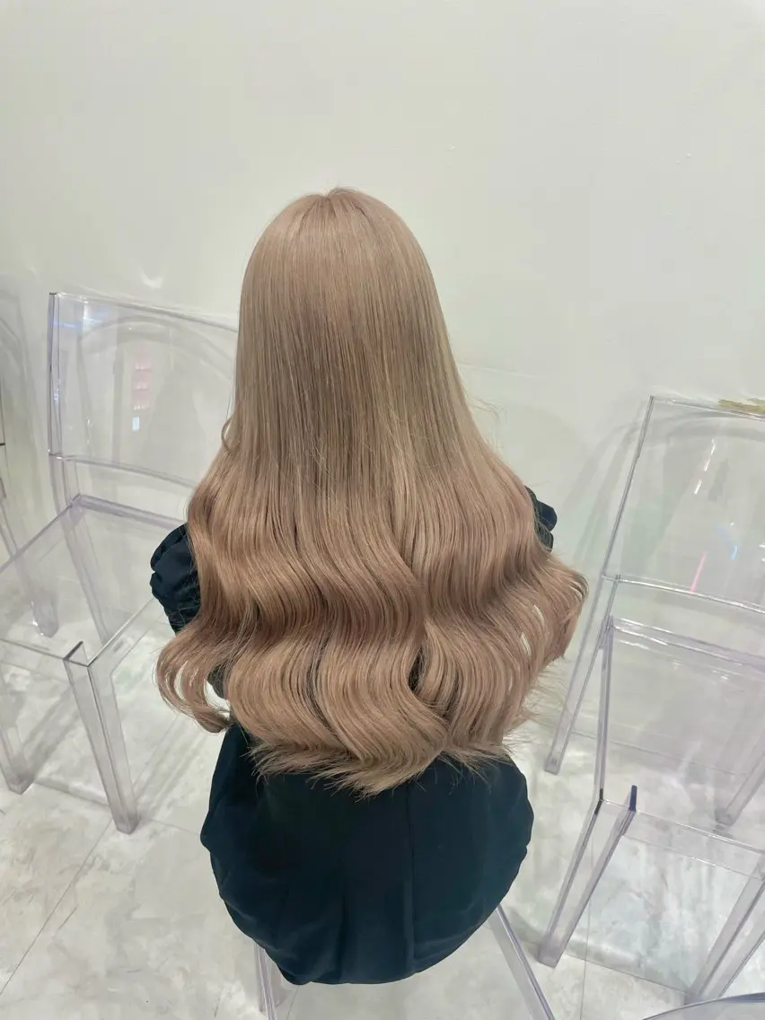 カラー ️🩷ハイトーン特化 RYUGA️🩵のヘアスタイル
