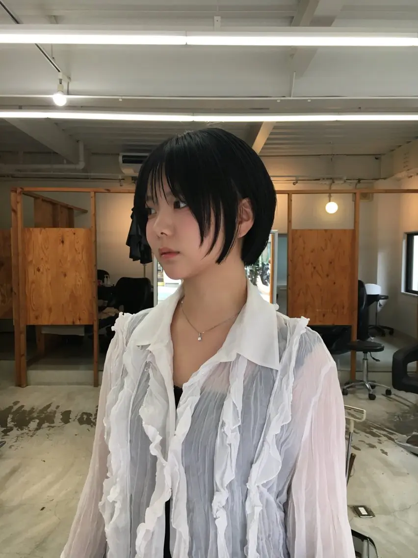 ショート ボブ Shiho .ボブ/カラーのヘアスタイル