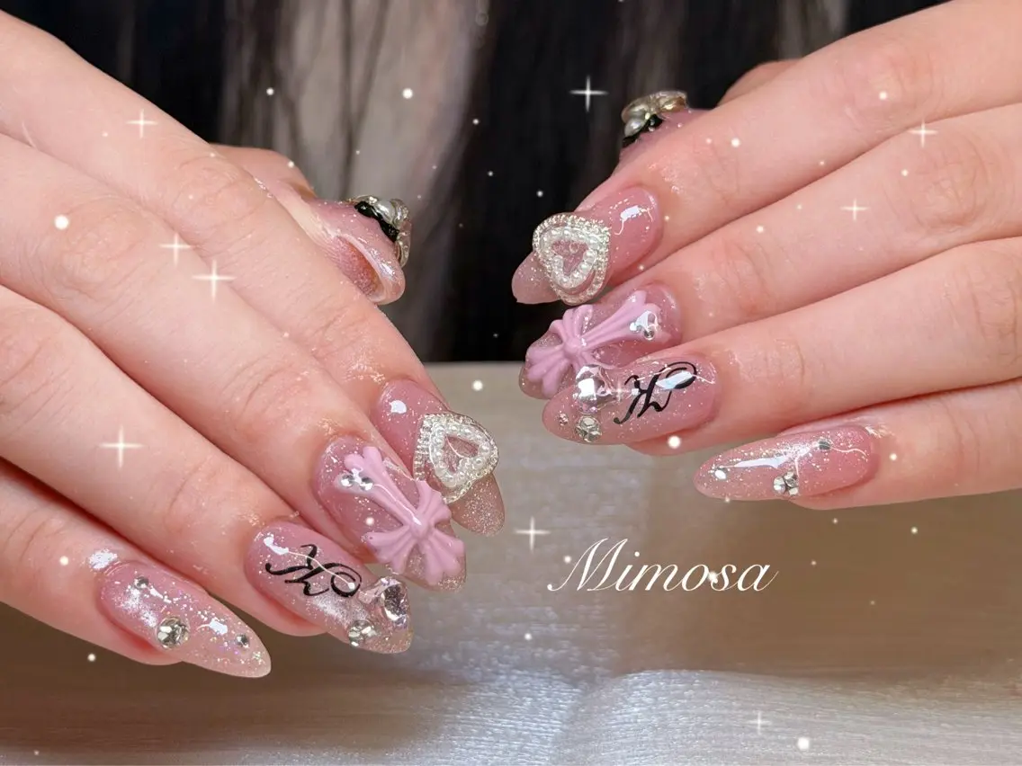 ネイル ハンドネイル 🫧Mimosa 吉祥寺のネイルデザイン