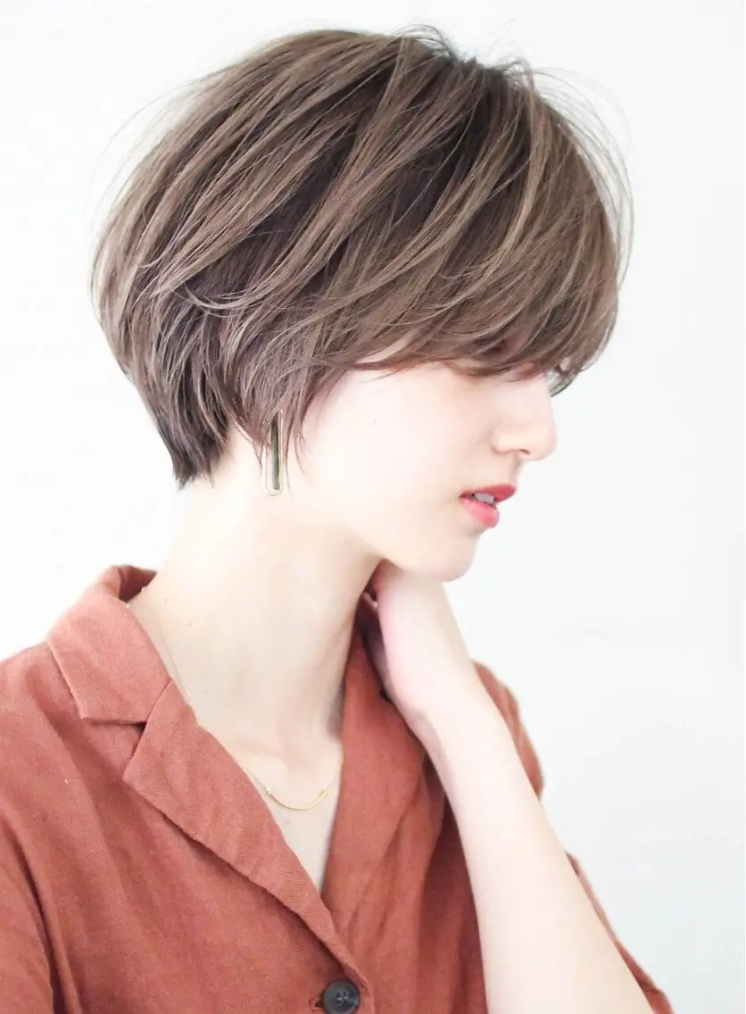 ショート カラー Zina熊本/ 田口 紗羅のヘアスタイル