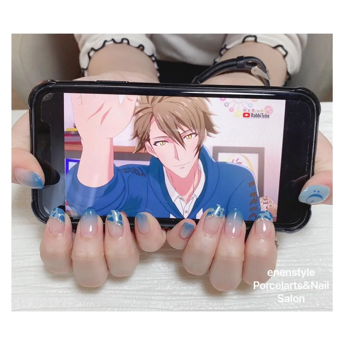 ミディアム ネイル ハンドネイル 🐾enen style 🐾のネイルデザイン