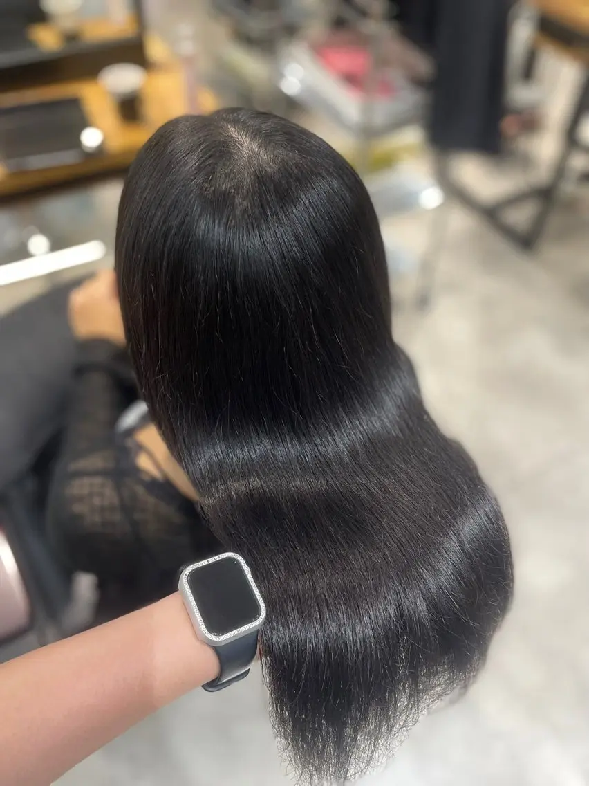 ロング 縮毛矯正 オガワ カエデ🦋のヘアスタイル