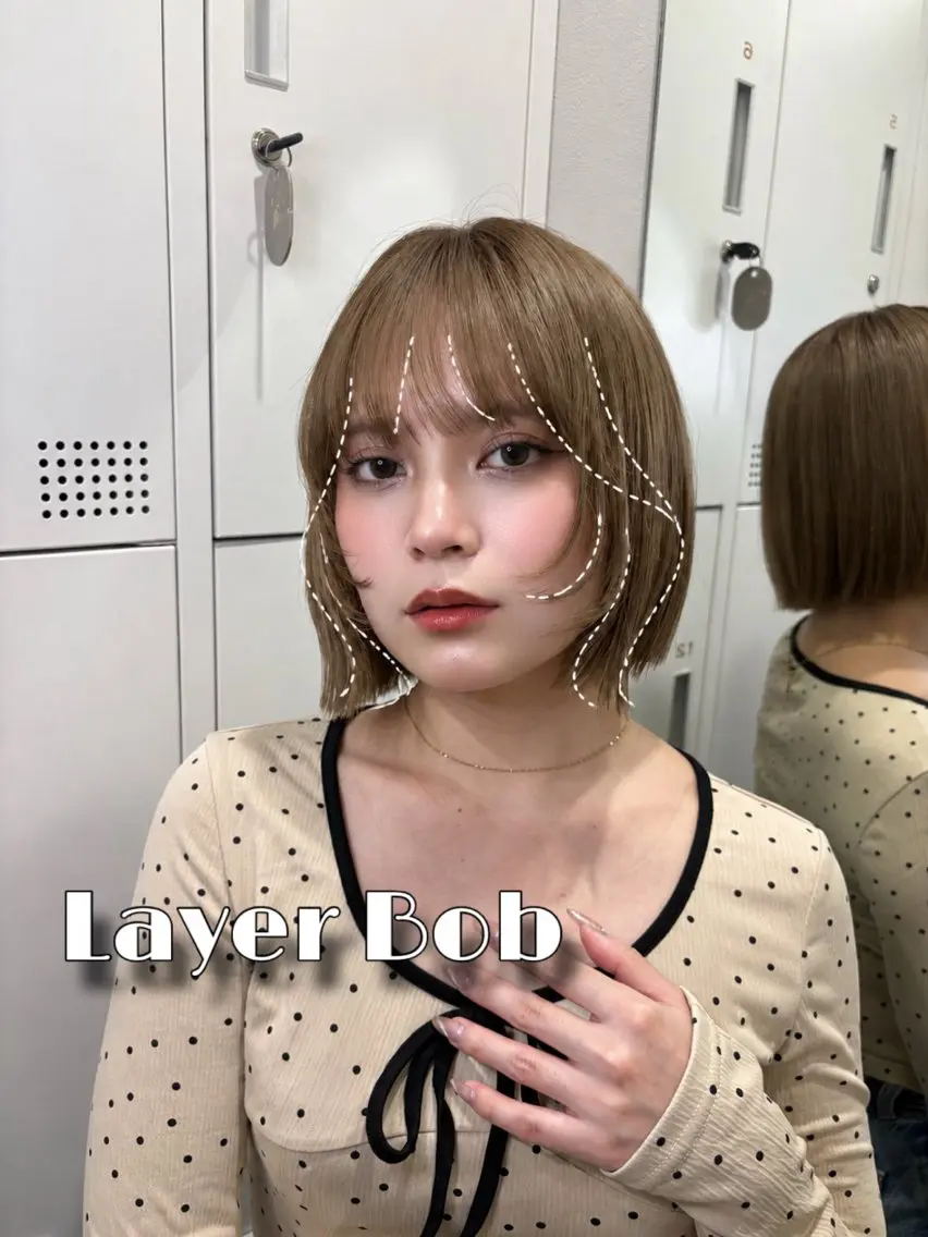 ショート ボブ×透明感カラー 🪽/池袋/優愛🎀のヘアスタイル