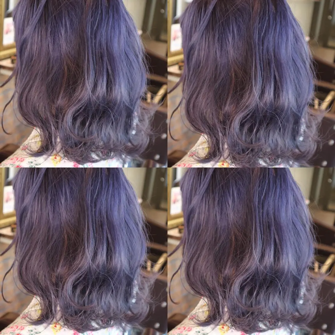 ショート カラー アッシュ ラベンダーカラー ラベンダーアッシュ ヘアカラー JILBLAN京都 ショート/ハイライトのヘアスタイル