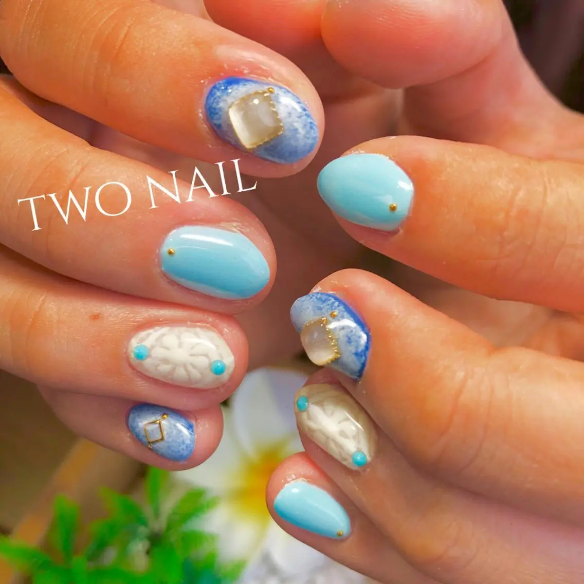 ネイル レース two nailのネイルデザイン