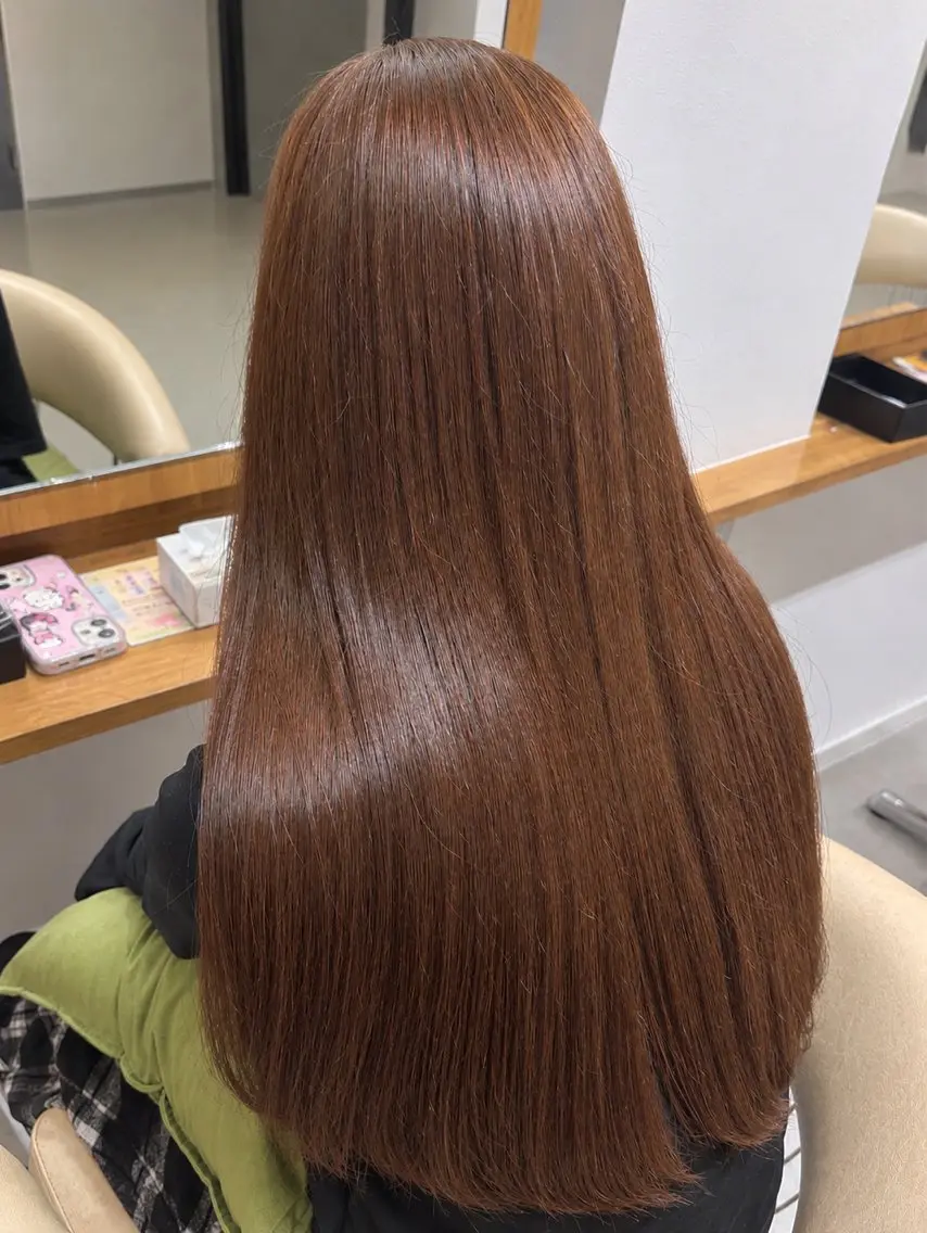 ロング カラー ヘアカラー こと このヘアスタイル