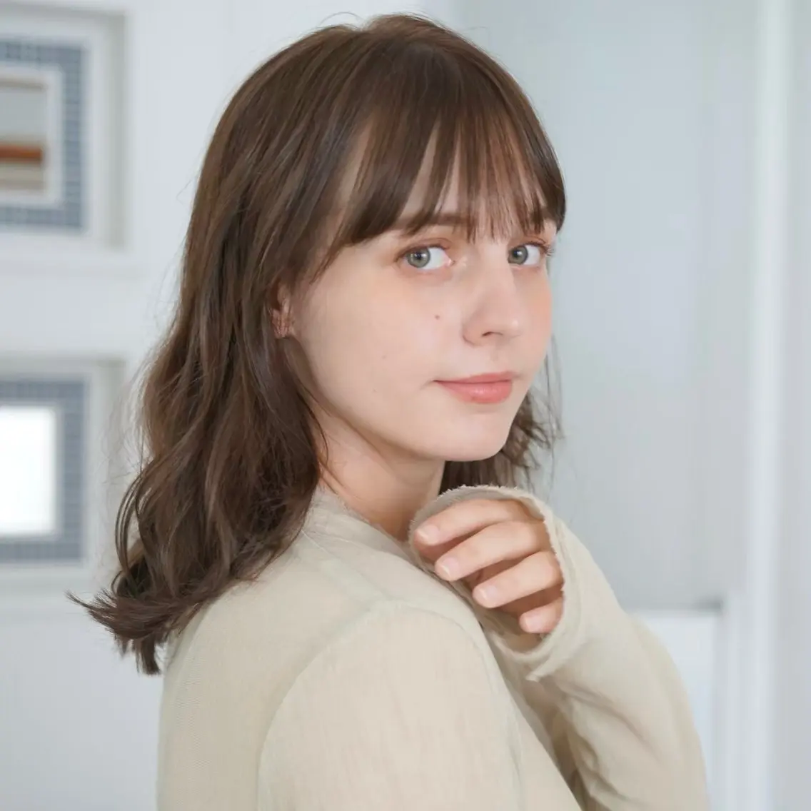 ミディアム カラー パーマ カット ヘッドスパ 髪質改善ストレート✨ パーマヘア✨YUKIのヘアスタイル