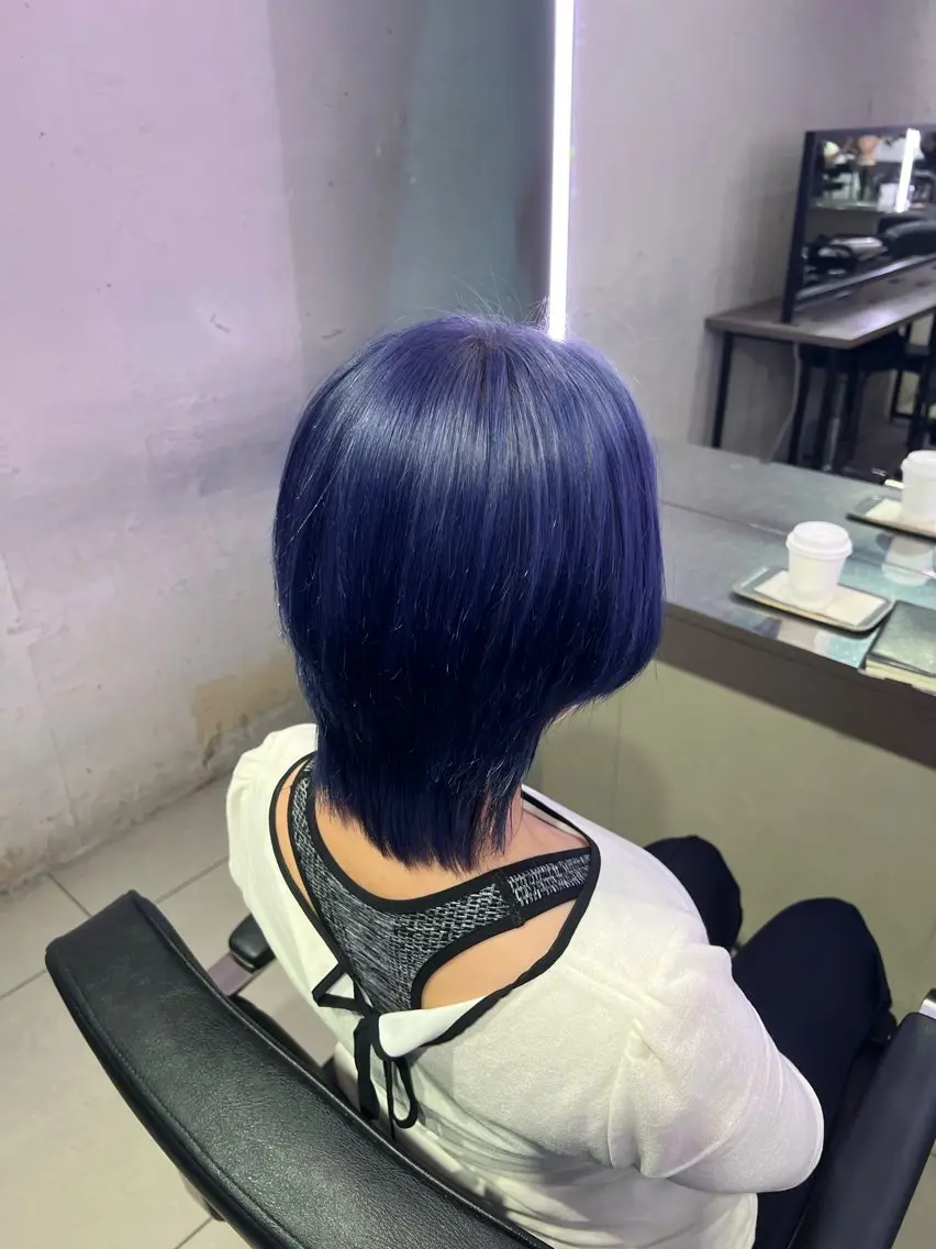 カラー 竹川 りょうのヘアスタイル