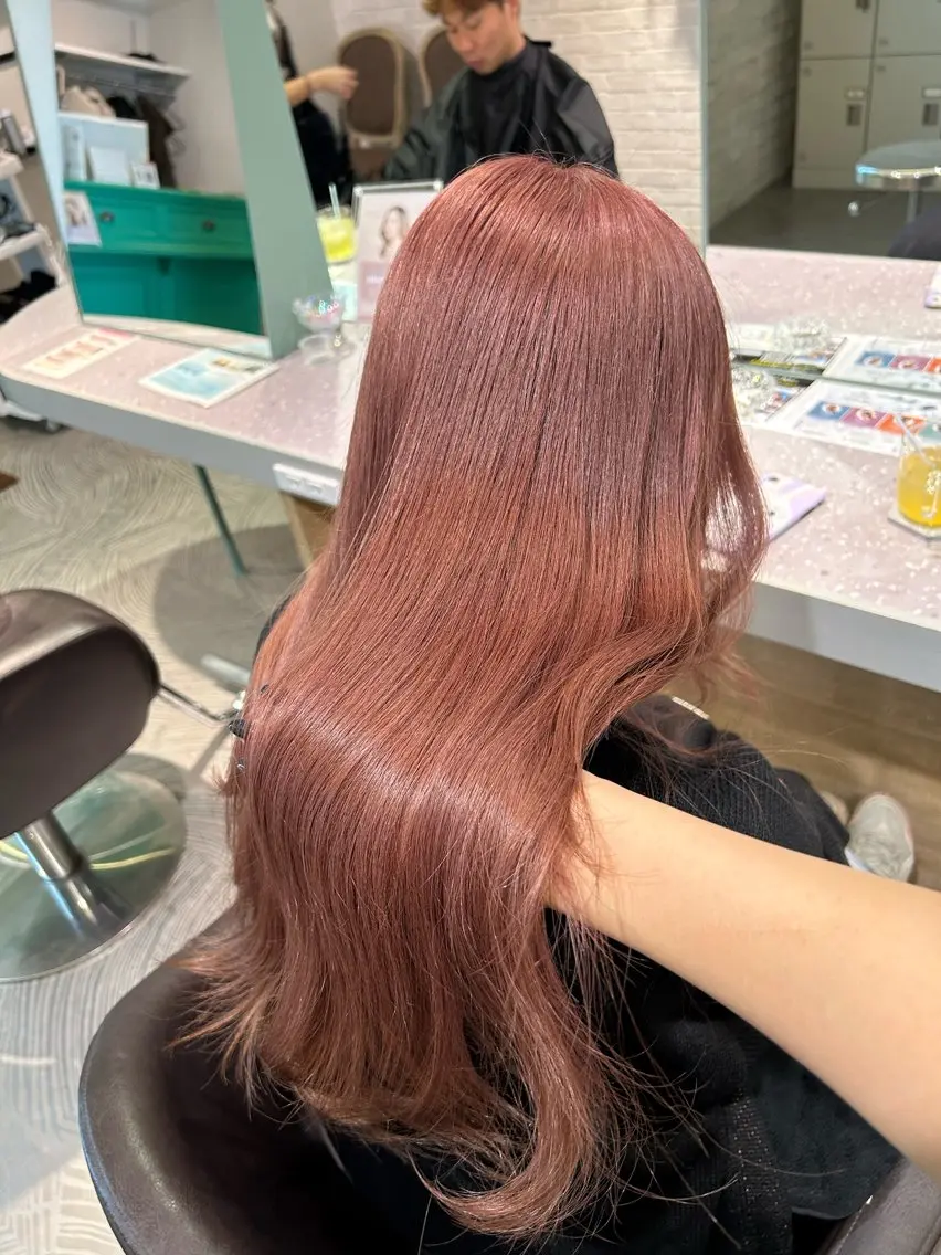 セミロング ヘアカラー 札幌メンズ/盛れ艶髪 ハイトーン/網野制流のヘアスタイル